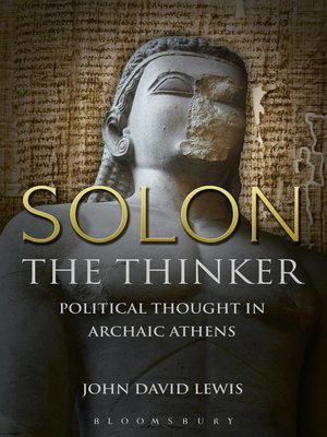 cover image of Solon the Thinker